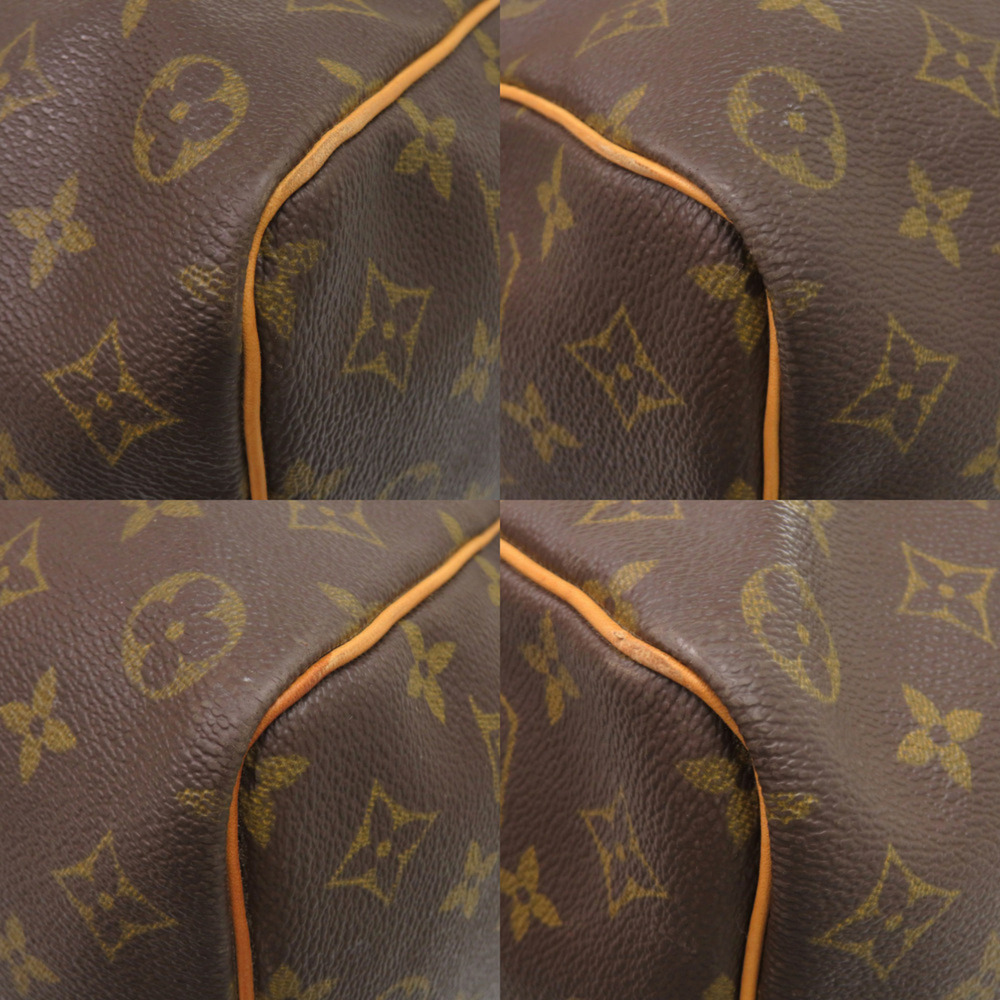 LOUIS VUITTON Brown Monogram Keepall 50 Boston Bag - Picture 4 of 10